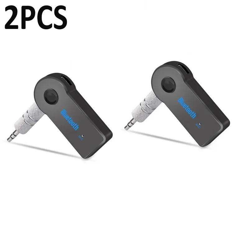 2 In 1 Wireless Bluetooth Receiver V5.0 Transmitter 3.5mm Jack Plug For Car Music Audio Aux Headphone Handsfree Phones Speakers