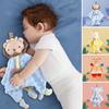 Baby Plush Toys Towel Appease Doll Teether Cartoon Bunny Bear Elephant Soft Blanket Stuffed Sleep Toy Soothe Toddler Baby Toys