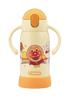 Zojirushi Mahobin Stainless Steel Cool Bottle Water Bottle Baby Kids 300ml Straw Type Silicone Double Handle Bottom Cover Anpanman SQ-DB30A-EY