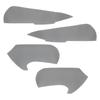 4 шт., чехол для дверной панели из микрофибры для Ford Focus 2009 2010 2011 2012 2013 2014, накладка на подлокотник внутренней двери автомобиля