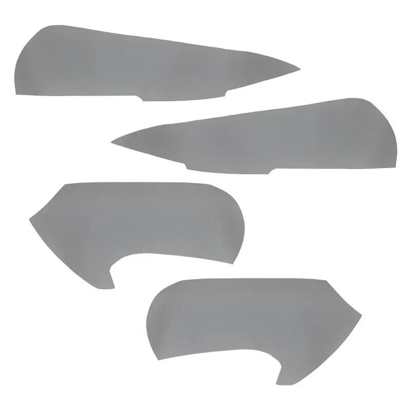 4 шт., чехол для дверной панели из микрофибры для Ford Focus 2009 2010 2011 2012 2013 2014, накладка на подлокотник внутренней двери автомобиля