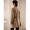 Women's Elegant Double-Sided Wool Belted Coat