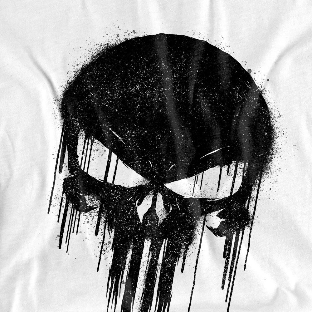 The Punisher Mens Big Logo T-Shirt