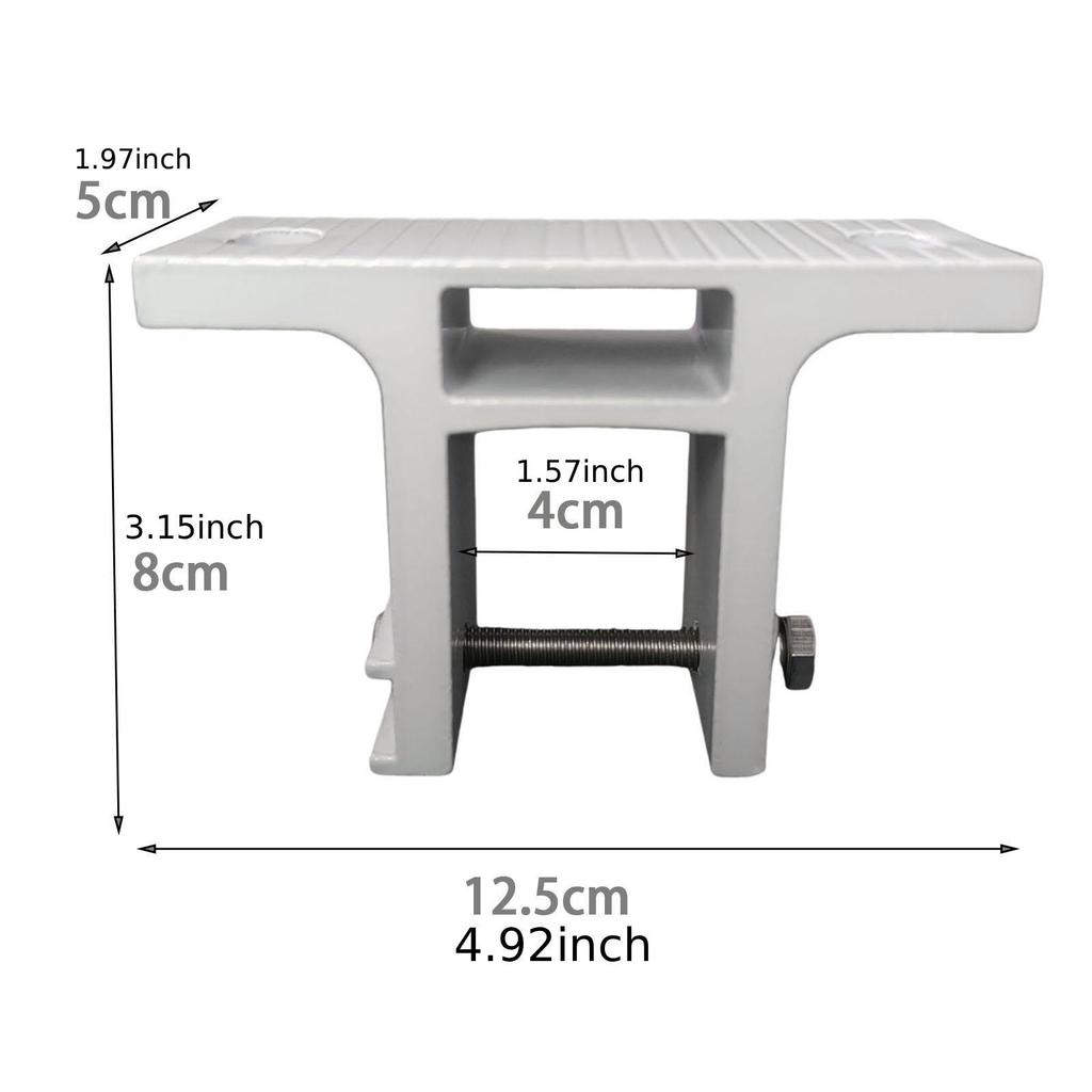 4x Awnings Wall Mounting Bracket Aluminum Alloy Rain Cover Support