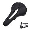 Велосипедное седло Shock Sports Road Cross Bike Saddle Cushion, безболезненное, легкое, абсорбирующее, перфорированное, седло, велосипед, (Гонки - 235 г)