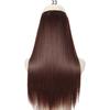 MISS WIG Невидимые проволочные наращивания без зажима, 16, 22, 32 дюйма, синтетические волны, натуральный черный, коричневый шиньон, наращивание волос