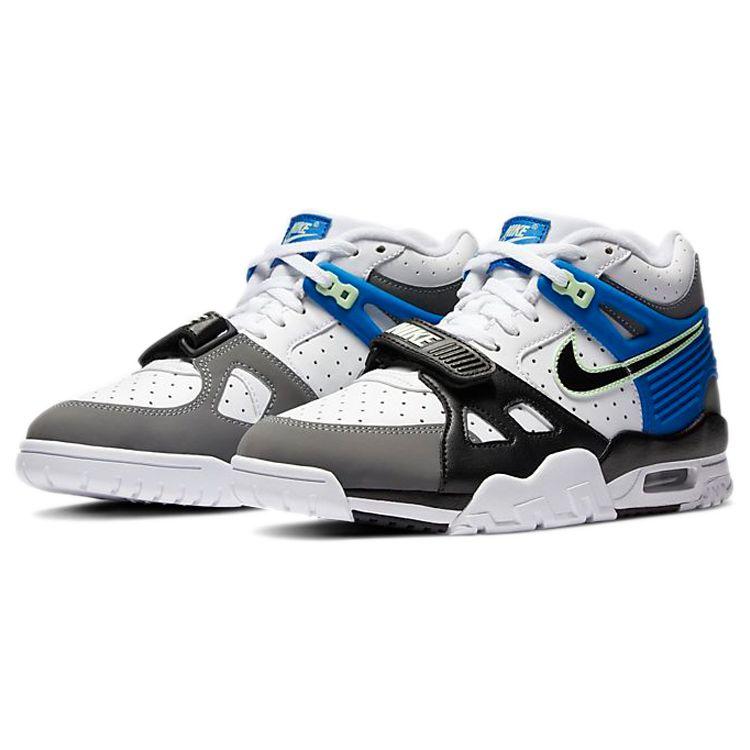 Nike Детские кроссовки Air Trainer 3 GS Smoke Grey Game Royal Белый Черный CN9750-100
