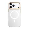 Легкий полупрозрачный матовый магнитный чехол из поликарбоната для iPhone 18 Pro, с защитой от отпечатков пальцев, металлическими кнопками, защитой объектива, крышкой для беспроводной зарядки