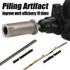 Removable Shank SDS PLUS Hammer Bit 16/19 mm Fence Installation Tool  Construction Work