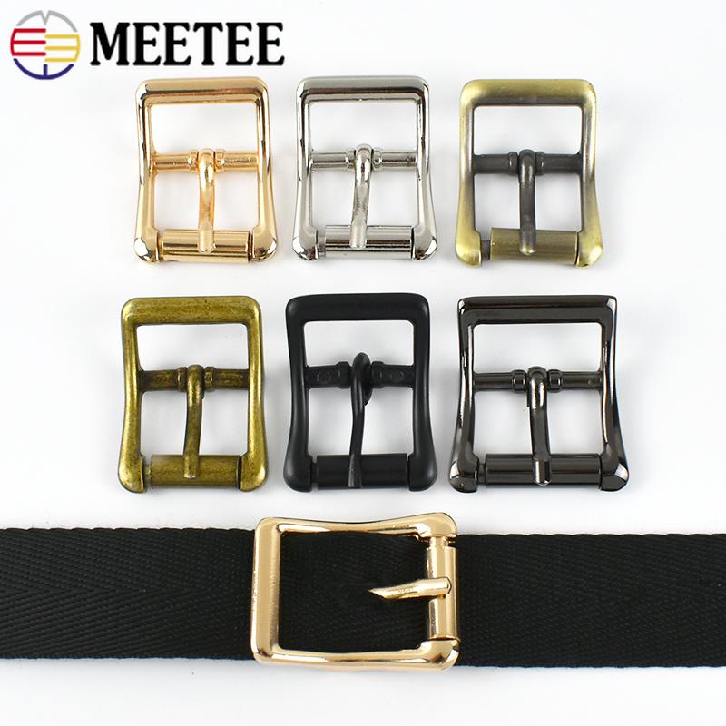 2/5Pcs 20/25/32mm Metal Belt Buckles Single Pin Buckle for Backpack Strap Dog Collar Adjuster Clasp Hook Leather Bag Accessories