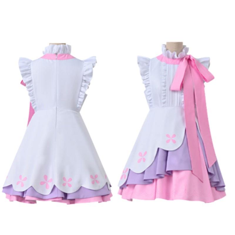 Милый и прекрасный косплей-костюмный набор Hatsune Miku длинные волосы принцесса