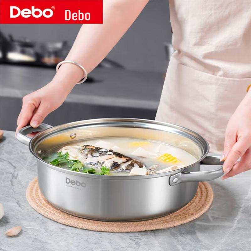 Двухъярусная пароварка Debo из нержавеющей стали 316