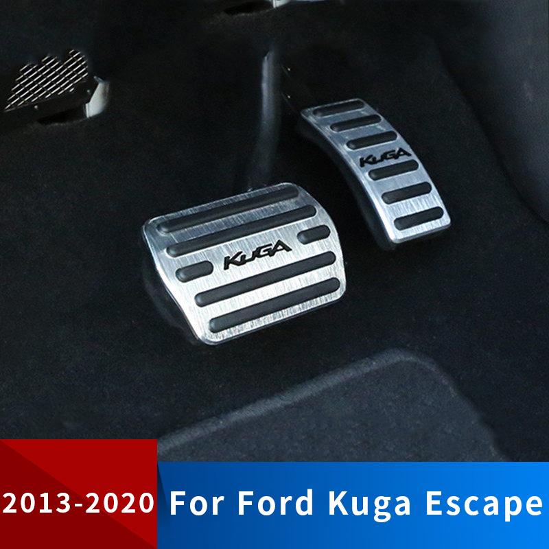 Автомобильная педаль топлива, акселератора, педаль тормоза, чехол для Ford Kuga 2 MK2 Escape 2013 2014 2015 2016 2017 2018, аксессуары