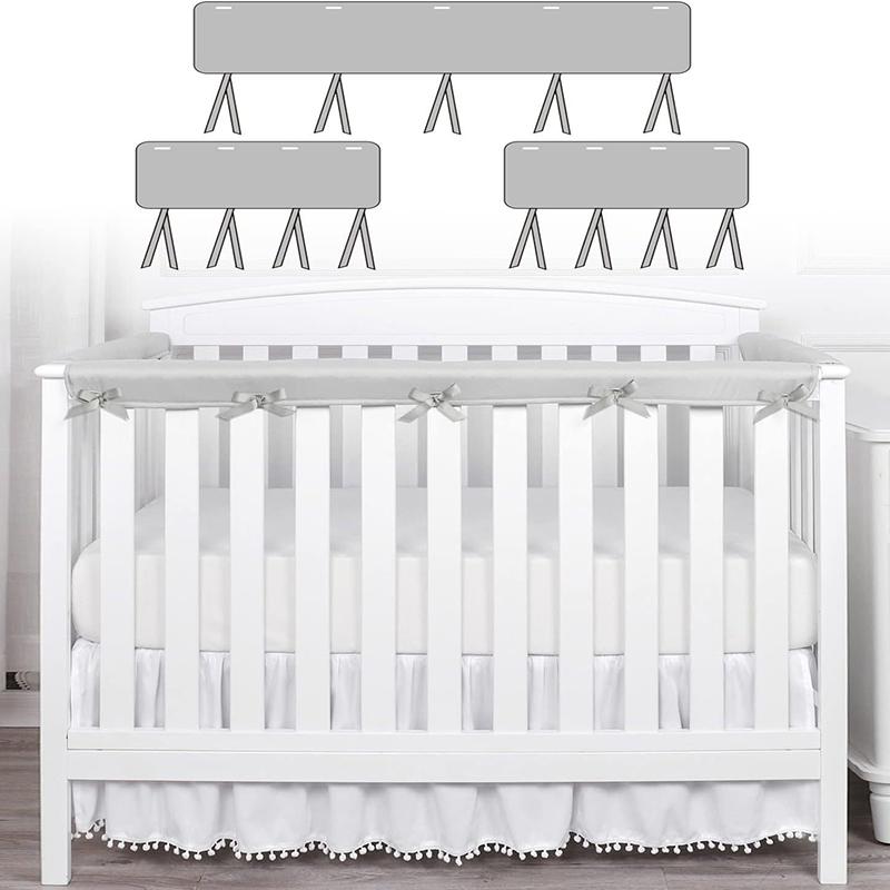 3 шт./компл. защитный чехол для детской кроватки, защита от столкновений, защитный чехол для края кроватки, защитный чехол для ограждения кровати