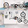 5Pcs Garage Storage Hooks Heavy Duty Garage Storage Hooks Wall Mount Hooks Bike Hangers No Drilling Display Organizer