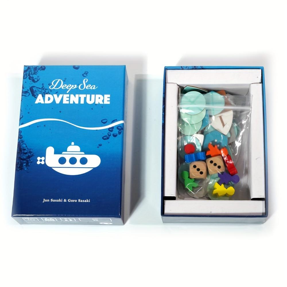 Стратегическая настольная игра «Приключение в глубинах моря» для 2-6 игроков, семейные карточные игры