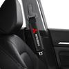 Car Safety Belt Shoulder Pad Safety Strap Cotton Flannel Cover for Mitsubishi Lancer ASX Outlander Pajero Evolution Accessories