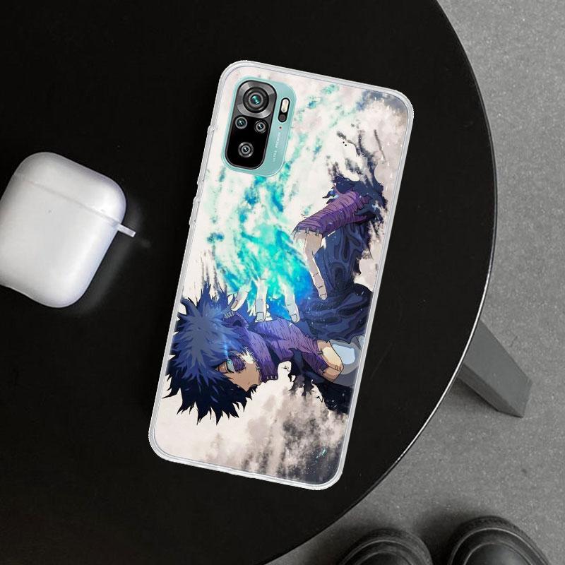 Чехол для телефона MHA Dabi Bnha для Xiaomi Redmi Note 15 14 13 12 11 Pro Plus 14S 12S 11S 11T 11E 10S 10 Индивидуальные Fundas Redmi
