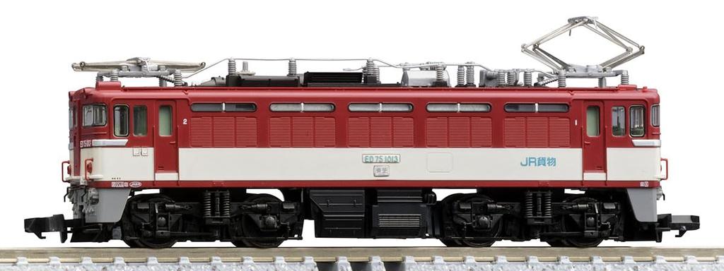 TOMYTEC TOMIX N Gauge JR ED75 1000 Type Early Model JR Freight Renewal Car 7172 Railway Model Electric Locomotive