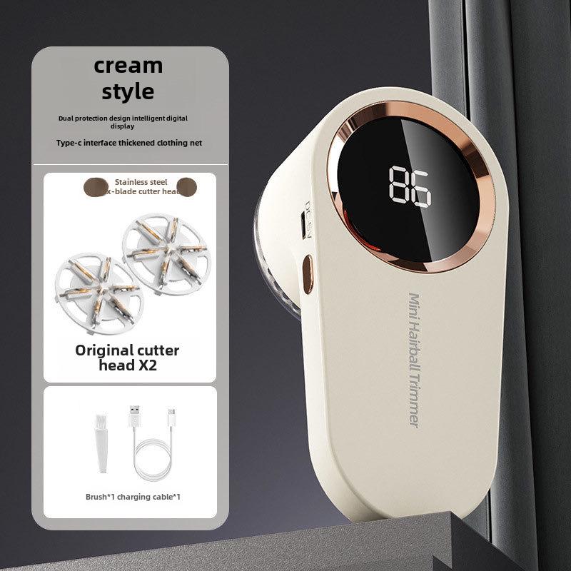 Digital Clothes Lint Remover with Display - Household Lint & Hair Shaver.