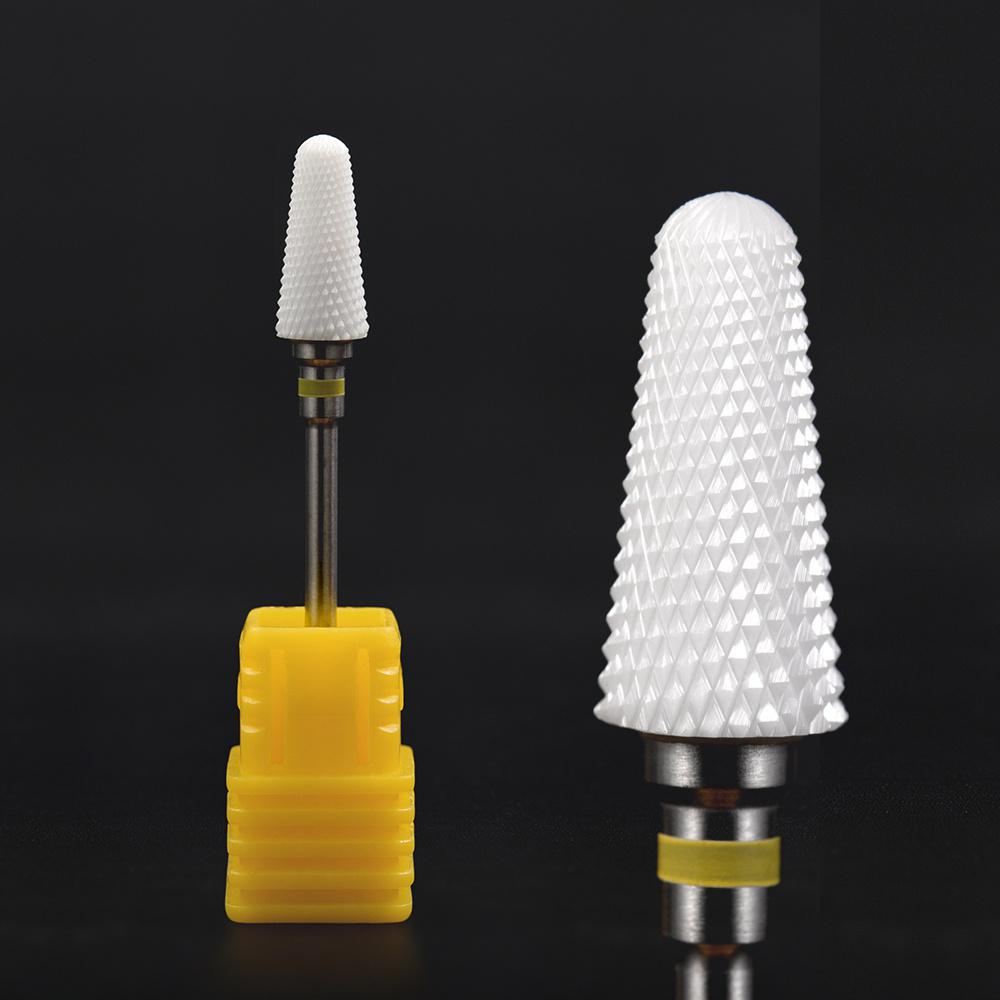 kads 32 Sizes Nail Drill Bit Polishing Tool Ceramic Nail Art Drill Bits Milling Cutters for Electric Manicure Machine Pedicure