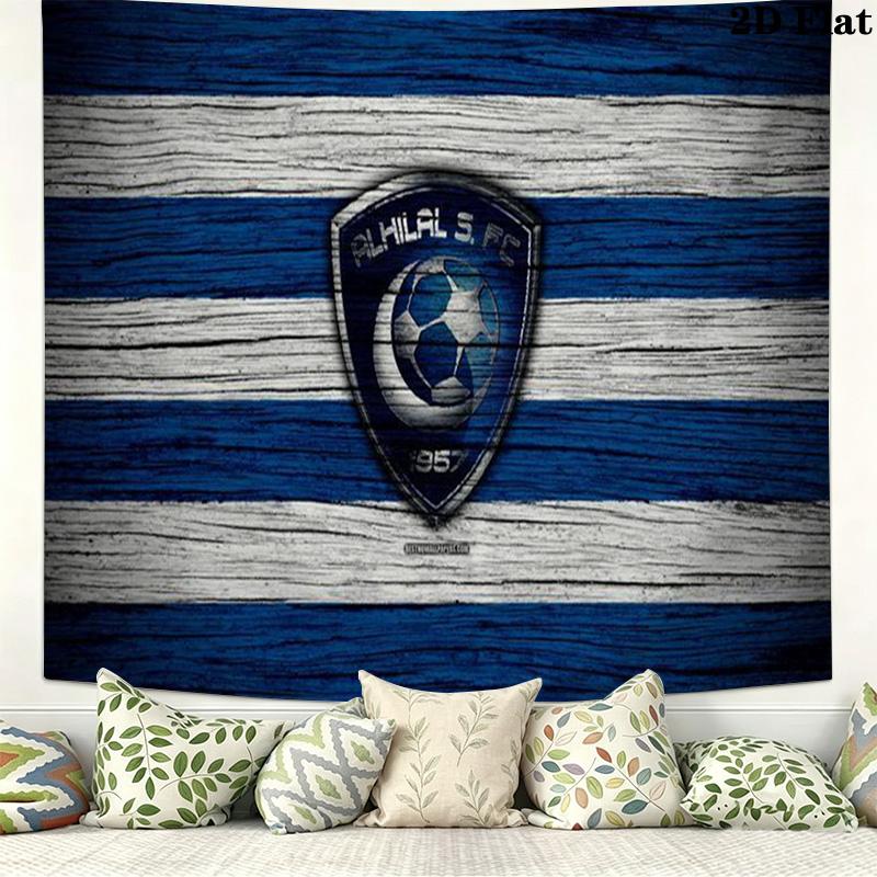 Al-Hilal Wall Tapestry Aesthetic Wall Hanging Printed Fabric Blanket Decorative Tapestries for Bedroom Living Room Home Decor