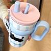 316 Stainless Steel Straw Water Cup Large Capacity Insulated Cup Portable Thermal Cup  Walking