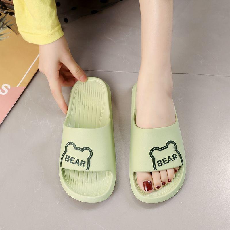 Тапочки. Лето 2023. Женская суперлегкая мягкая обувь. Нескользящая верхняя одежда. Милые сандалии.