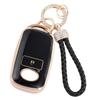ZANEKO Key Case Compatible with Toyota Rise Roomy Key Cover Compatible with Daihatsu Rocky New Taft Tanto Custom Smart Key Case Lightweight (Gold