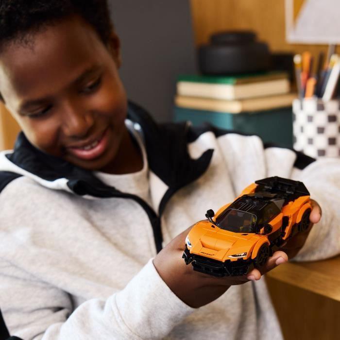 LEGO Speed Champions 77257 McLaren W1 - Jouet Voiture Orange pour Garçon ou Fille 9 ans