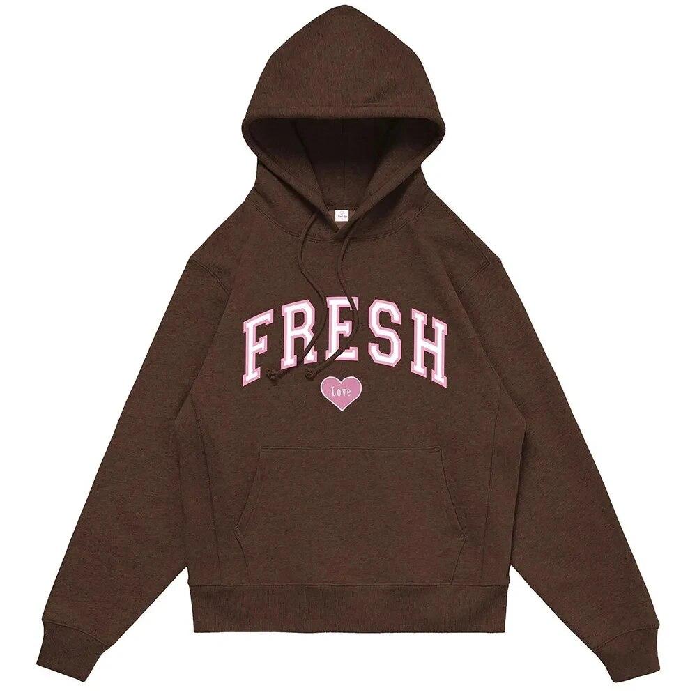 Толстовки с круглым вырезом Sturniolo Triplets Fresh Love Varsity Merch Женская одежда с принтом Повседневная уличная одежда Толстовка Sturniolo Triplets