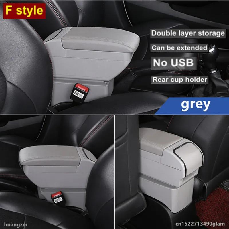 Universal Car Armrest Box Universal Center Centre Console Armrest Large space Central Store Content box with cup holder ashtray