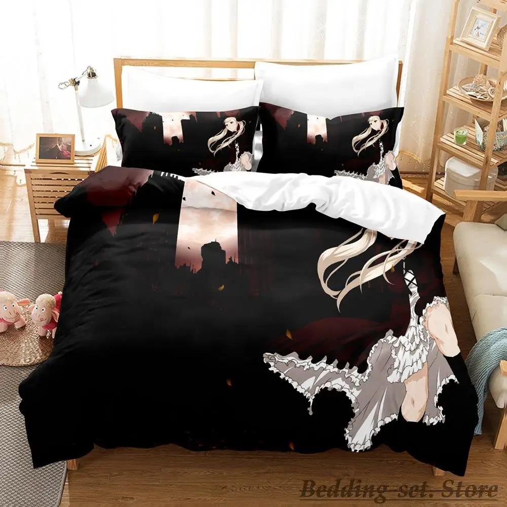 Новый комплект постельного белья Dance In The Vampire Bund Single Twin Full Queen King Size Bed Set Adult Kid Bedroom Duvetcover Sets Anime