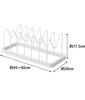Yamazaki Jitsugyo под раковиной телескопическая подставка для кастрюли с крышкой, белая x D20 x Tower Kitchen Storage 3840 & приблизительно. Ш45~82 В17.5см