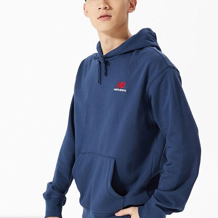 New Balance NB Essentials Sweatshirt Unisex Dark Blue Couple's UT21500-NGO