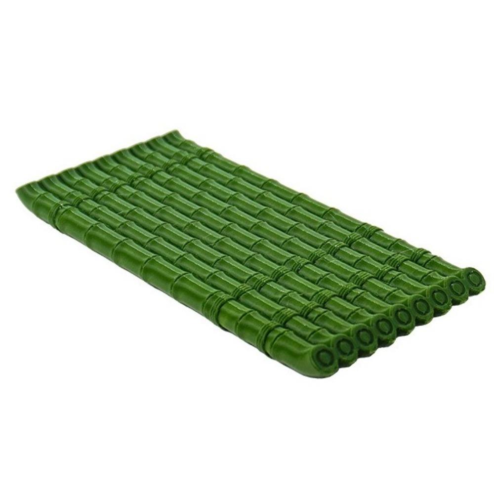 Artificial Bamboo Floating Bamboo Raft Ornament No Fading Bamboo Raft Figurine Home Decoration
