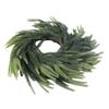 Xmas Wreath Outdoor Front Door Decoration Lifelike Simulated Pine Needle Wreath 40cm