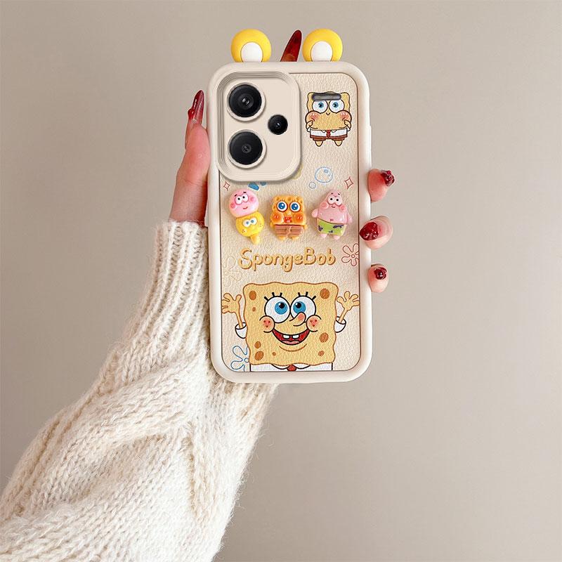 KEYSION Милый чехол с 3D-мультяшным рисунком для Redmi Note 13 Pro+ 5G с браслетом, силиконовый противоударный чехол для телефона Redmi Note 13 Pro+ 5G