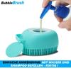 BUBBLEBRUSH Grooming Brush Bath Brush Dog Cat Washing Brush Shampoo Dispenser