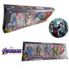 Marvel Avengers Heroes 5pcs Hulk Captain America Thanos Action Figures For Kids Gifts