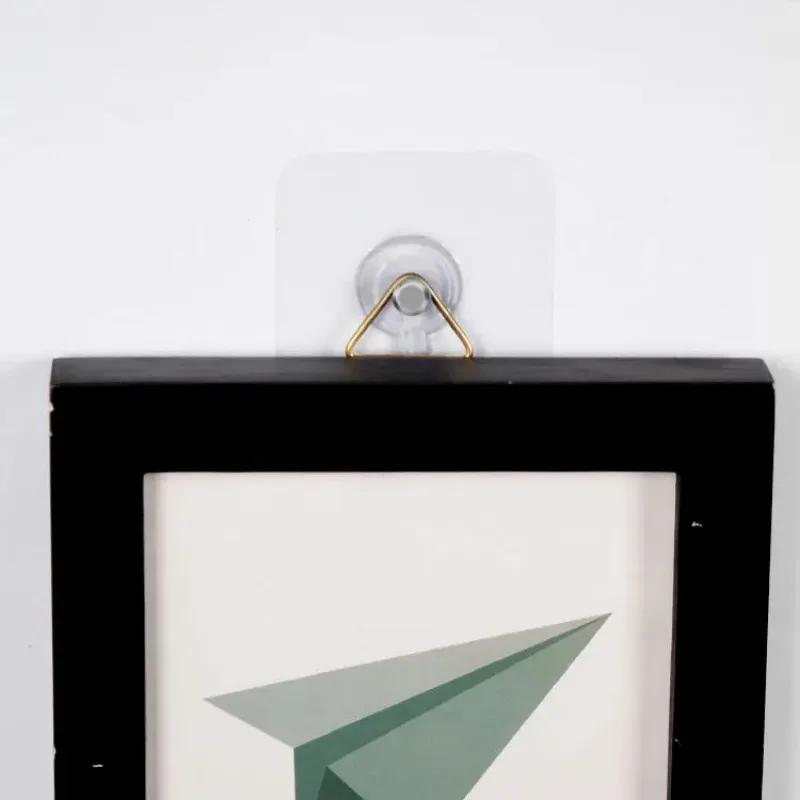 30/10 шт. самоклеящиеся настенные крючки для фоторамки, часов, прочный клей, прозрачные настенные крючки для ногтей, вешалки, подвесные держатели для ногтей