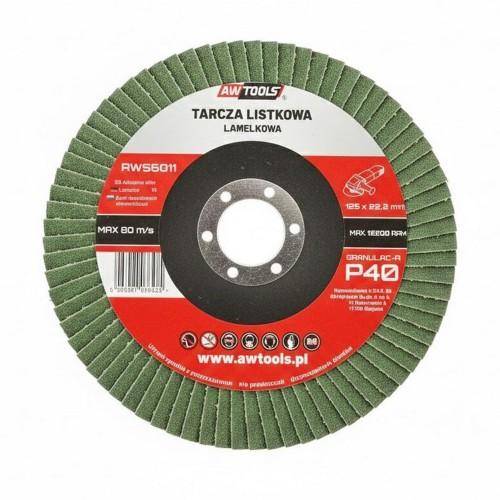 AW Tools 40 Grit Aluminium Flap Disc