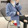 Women's Sweater Cardigan Large Size Mid-length Loose Knitted Coat Female Casual Autumn and Winter Coats