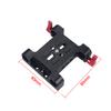 Universal 15mm Rod Rail Clamp Mounting Base Plate Bracket for Panasonic for Fujifilm DSLR Camera Rig Follow Focus Support System
