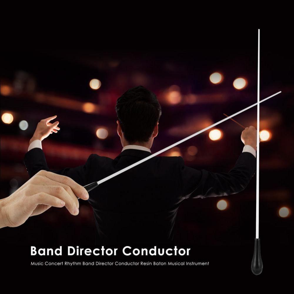 Fiber Tube Orchestra Band Ebony Wood Music Conductor Baton Conductor Stick Teachers