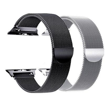 Ремешок Milanese Loop для Apple Watch band 49 мм 44 мм 42 мм 38 мм/40 мм из нержавеющей стали iwatch браслет для apple watch series 8 7 6 SE 5 4 3 44 мм