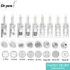 10Pcs Bayonet Port Replaceable Needle Cartridges Kit Derma Pen Electric Microneedle Replace Disposable Needles For N2 M5 M7 E30