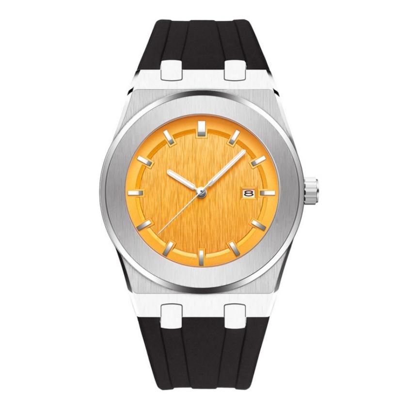 Youth Fashion Men Watch Chronograph Date Silicone Quartz Man Watch Waterproof Luminous High Quality Men's Watches Reloj