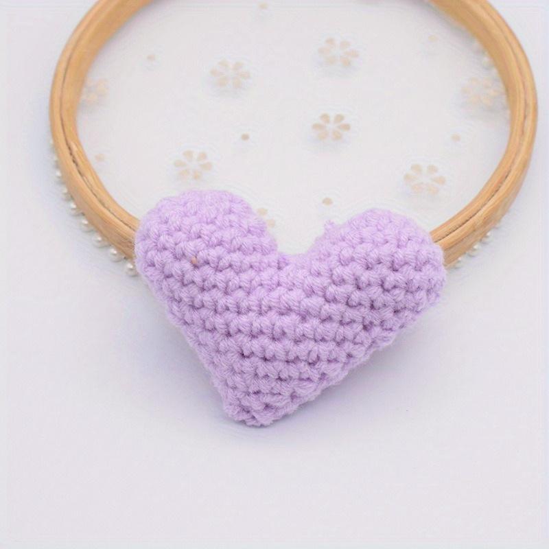 Полуфабрикаты в форме сердца Аксессуары Ручная работа Вязание крючком Шерсть Хлопок Вязание Персиковое сердце Одежда Обувь Носки Шарф Аксессуары Аксессуары Аксессуары