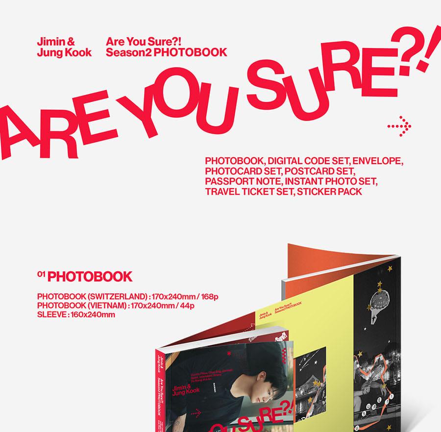 [POB] ЧИМИН & ЧОНГУК (БТС) [Вы уверены?!] ФОТОКНИГА Сезон 2